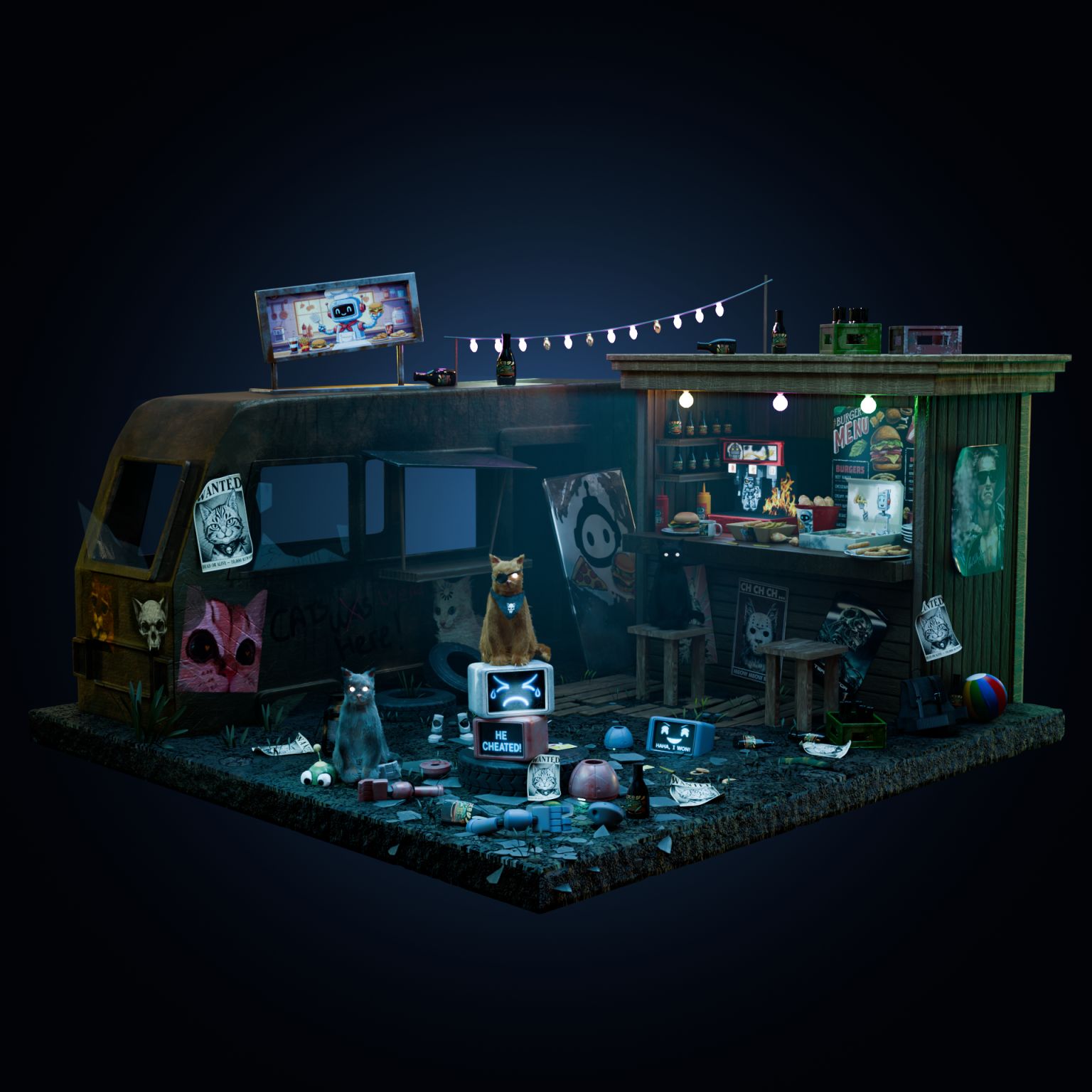 After Hours — final render