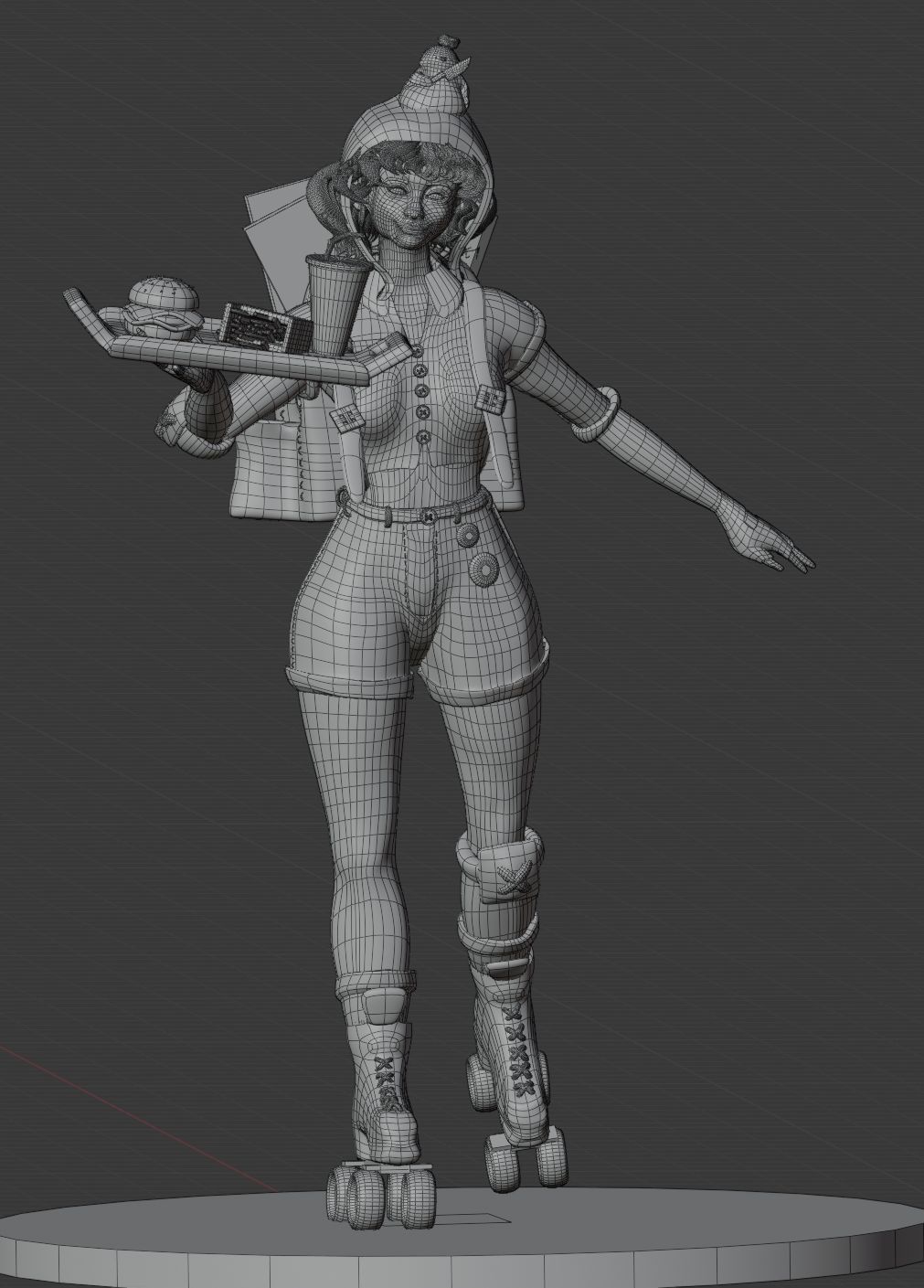Roller Rush — process view